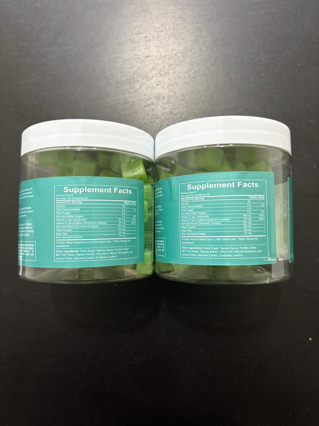 2 UNITS REVIVE NEW 5 IMPROVED FORMULA-SEA MOSS & PEARL POWDER LEMON BERRY GUMMIE